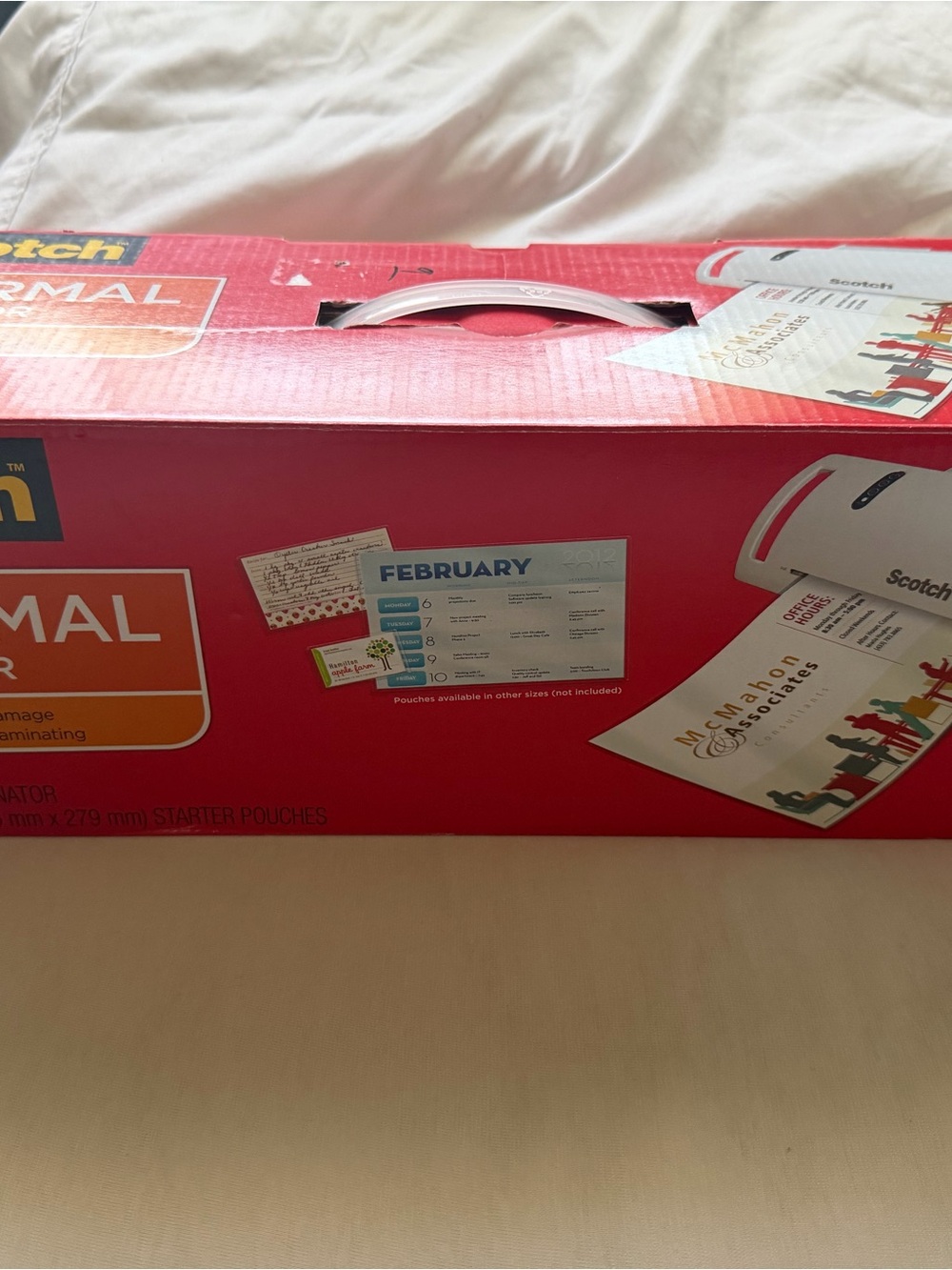 Scotch Thermal Laminator in Red Box